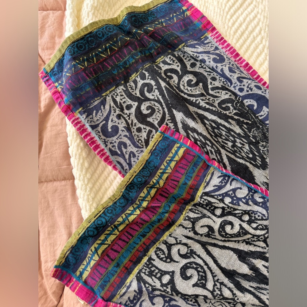 Colorful scarf OR table runner